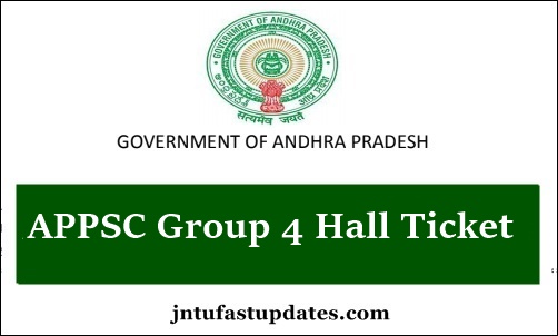 appsc group 4 hall ticket 2022