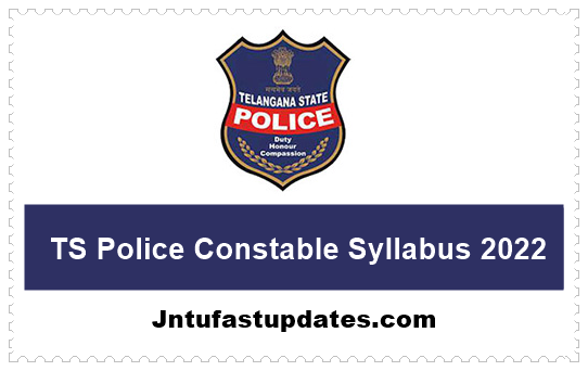 TS Police Constable Syllabus 2022 PDF Download For Preliminary & Final Exam